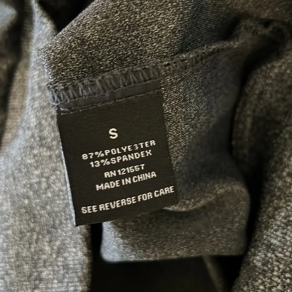 FRIED Denim Dark Heathered Gray Hoodie Sweatshirt Jacket